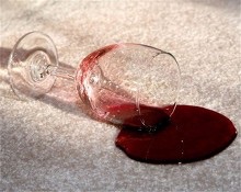 Wine stain removal Southampton 